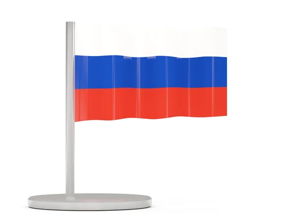 ロシアの旗とピンします。 — ストック写真