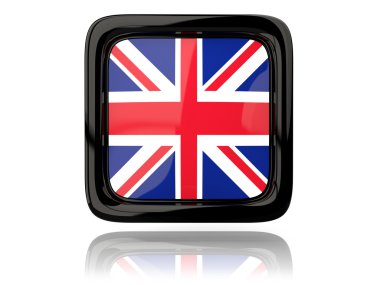 Amerika Birleşik Devletleri bayrağı ile kare simgesi