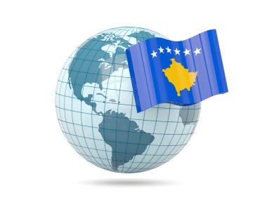 Küre ile Kosova bayrağı