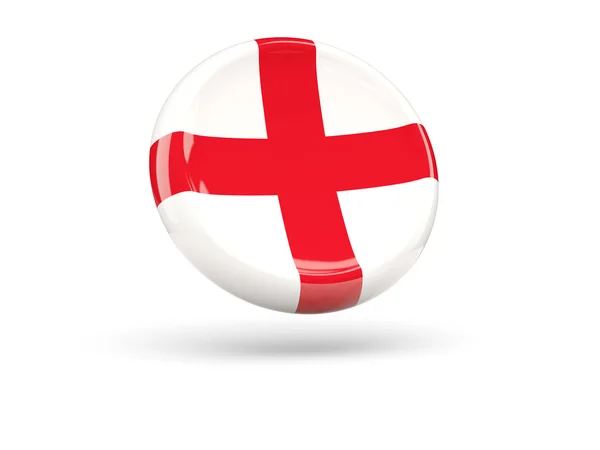 イングランドの旗。丸いアイコン — ストック写真