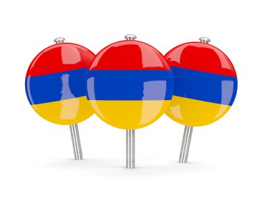 Ermenistan, yuvarlak iğne bayrak