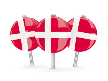 Danimarka, yuvarlak iğne bayrak