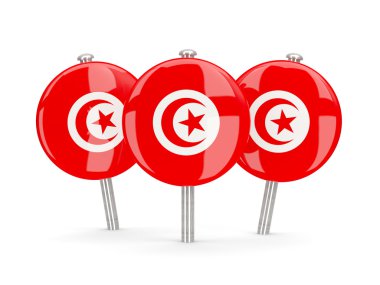 Tunus, yuvarlak iğne bayrak