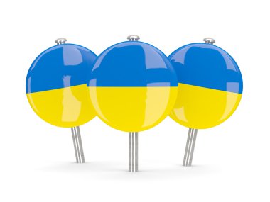 Ukrayna, yuvarlak iğne bayrak