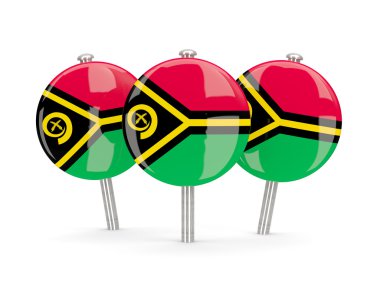 Vanuatu, yuvarlak iğne bayrak