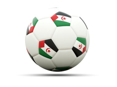 Batı Sahra bayrağı futbol tarihinde