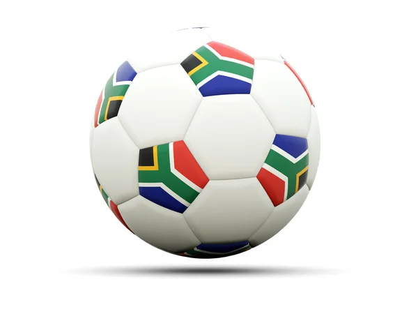 Futbol Güney Afrika'nın bayrağı — Stok fotoğraf