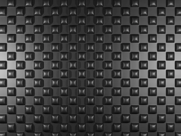Чорний фон з квадратними елементами — стокове фото
