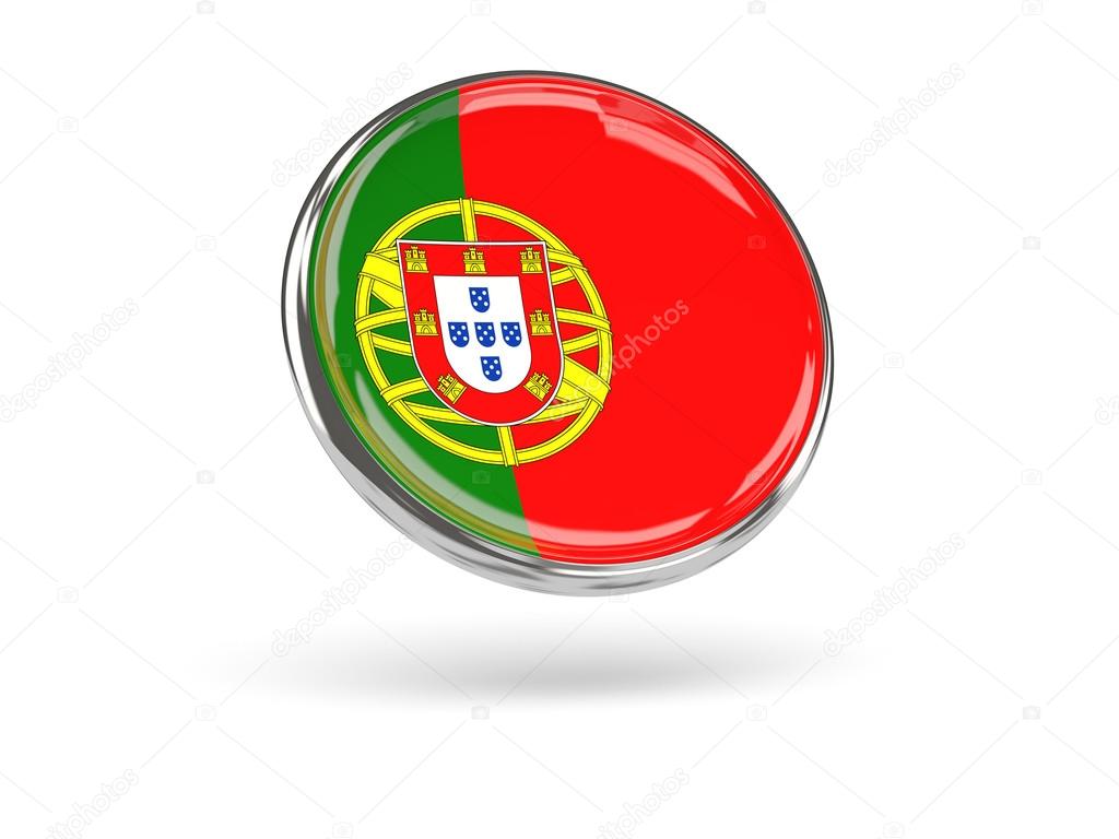 View Portugal Flag Round PNG