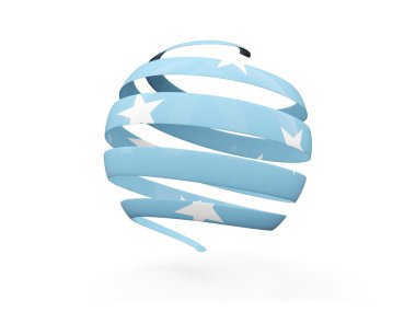 Mikronezya, yuvarlak simge bayrak