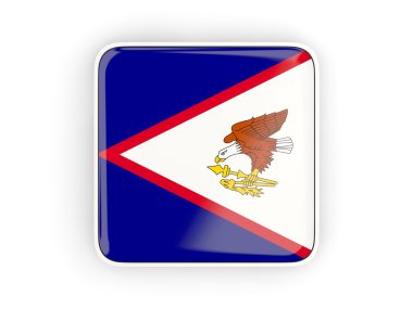 Amerikan Samoası, kare simgesi bayrağı