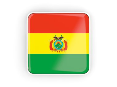 Bolivya, kare simgesi bayrağı