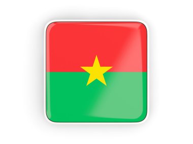 Burkina faso, kare simgesi bayrağı