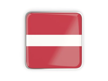 Letonya, kare simgesi bayrağı