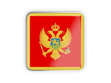 Karadağ, kare simgesi bayrağı