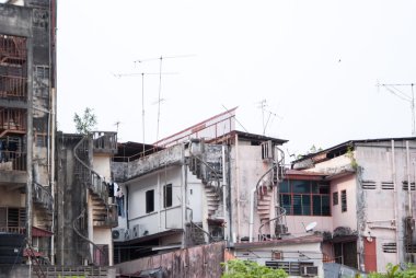 Şehrin eski kısmı. Melaka Şehri, Malezya