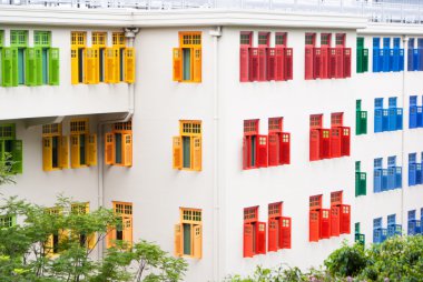 Derma windows Singapur ile modern bina