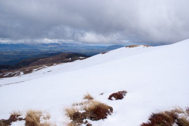 Kar kaplı dağlar, Kepler parkur, Yeni Zelanda