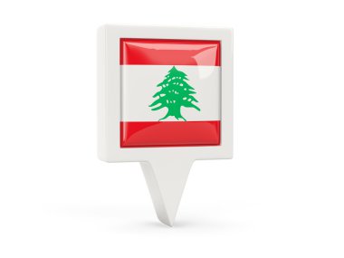 Lübnan'ın kare bayrak simgesi