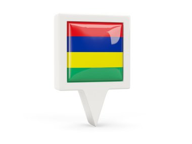 mauritius kare bayrak simgesini