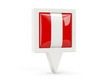 Peru kare bayrak simgesi