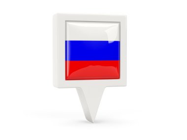 Rusya'nın kare bayrak simgesi