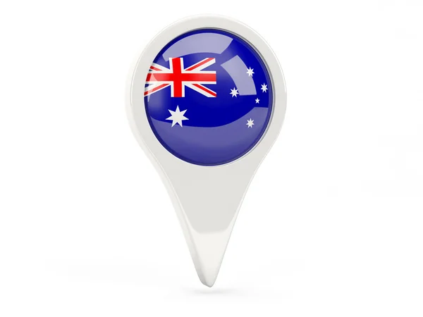 Round flag icon of australia — Stock Photo, Image