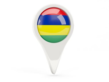 mauritius yuvarlak bayrak simgesini