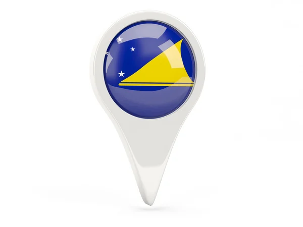 Round flag icon of tokelau — Stock Photo, Image