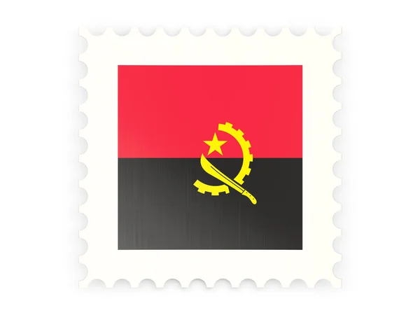 Postage stamp icon of angola — Stock Photo, Image