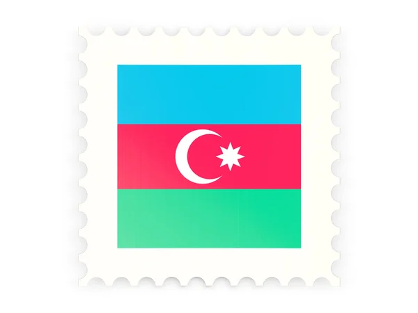 Postage stamp icon of azerbaijan — Stock Photo, Image