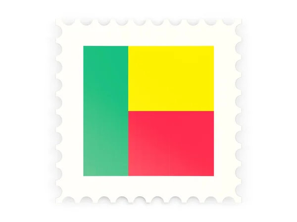 Postage stamp pictogram van benin — Stockfoto