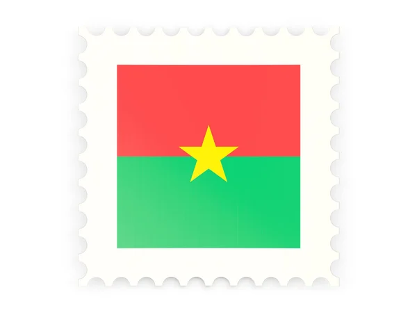Ícone de selo postal de burkina faso — Fotografia de Stock