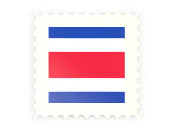 Postage stamp icon of costa rica — Stock Photo, Image