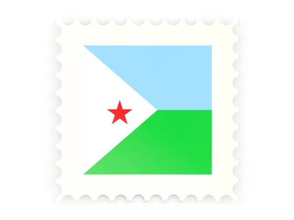 Poštovní známka ikona Džibuti — Stock fotografie