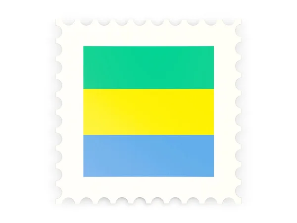 Postage stamp icon of gabon — Stock Photo, Image