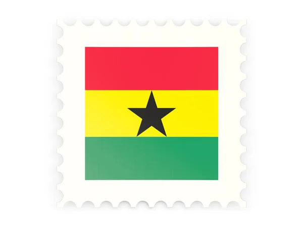 Ícone de selo postal de ghana — Fotografia de Stock