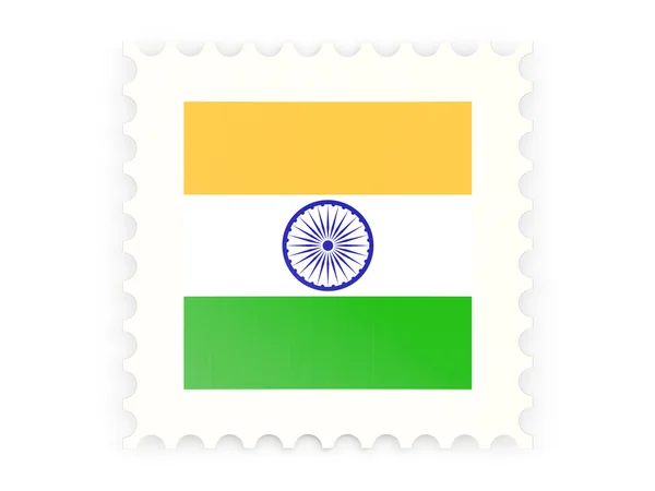 Поштова марка значок Індії — стокове фото