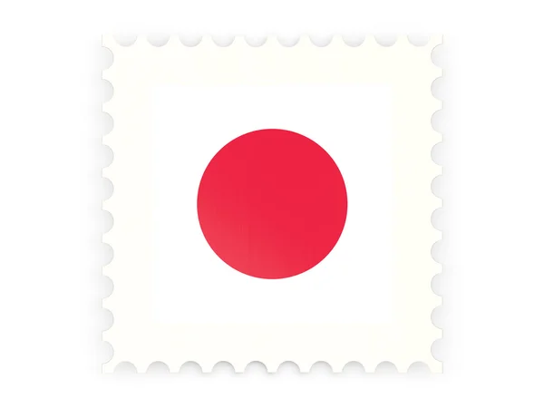 Postage stamp icon of japan — Stock Photo, Image