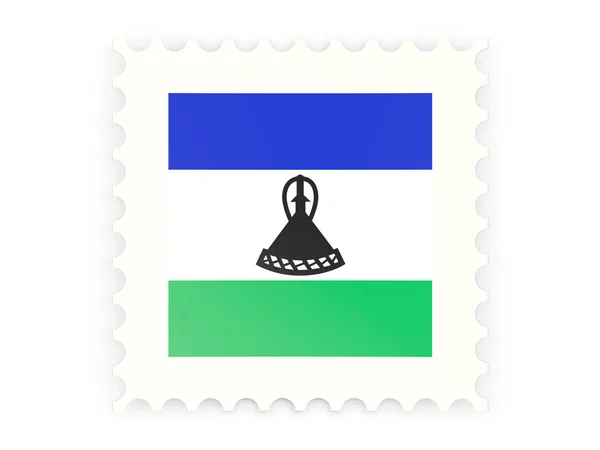 Icono de sello postal de lesotho — Foto de Stock