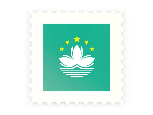 Postage stamp icon of macao — Stock Photo, Image
