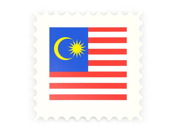 Icono de sello postal de Malasia —  Fotos de Stock