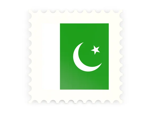 Ícone de selo postal do paquistão — Fotografia de Stock