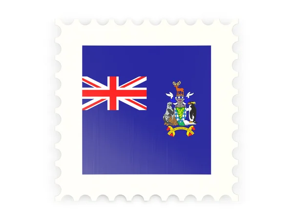Postage stamp pictogram van Zuid-georgiah eilanden — Stockfoto