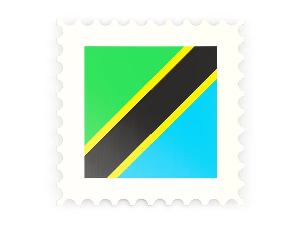 タンザニアの切手アイコン — ストック写真