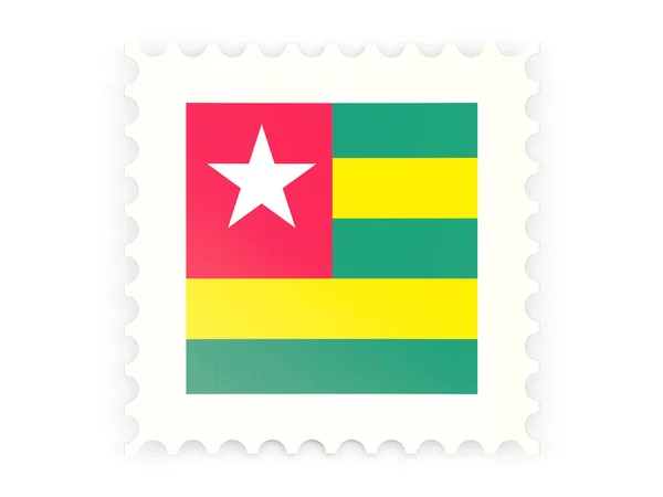 Ícone de selo postal do togo — Fotografia de Stock