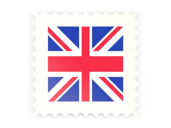 Poštovní známka ikona Spojeného království — Stock fotografie