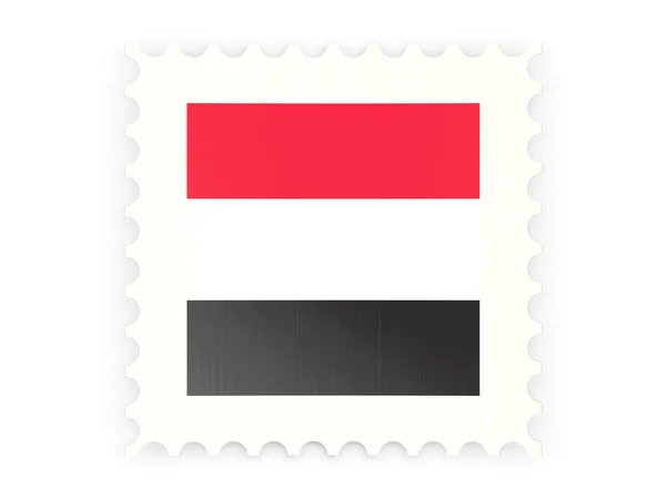 Postage stamp pictogram van Jemen — Stockfoto