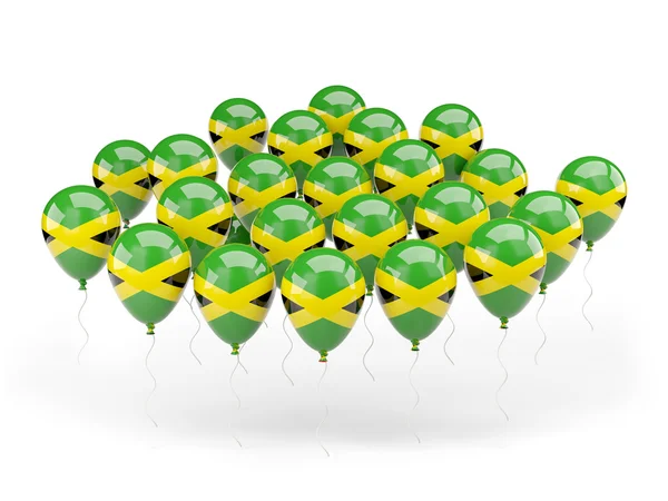 Balónky s vlajka Jamajka — Stock fotografie