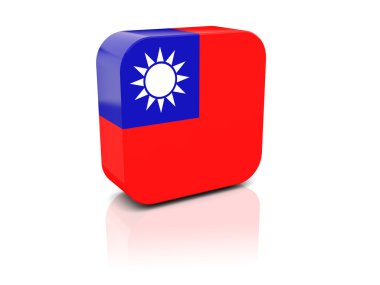 Çin Halk Cumhuriyeti bayrağı ile kare simgesi